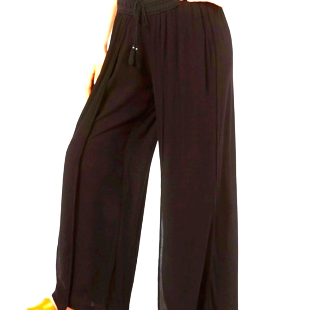 Bohemian style flowy pants, NEW